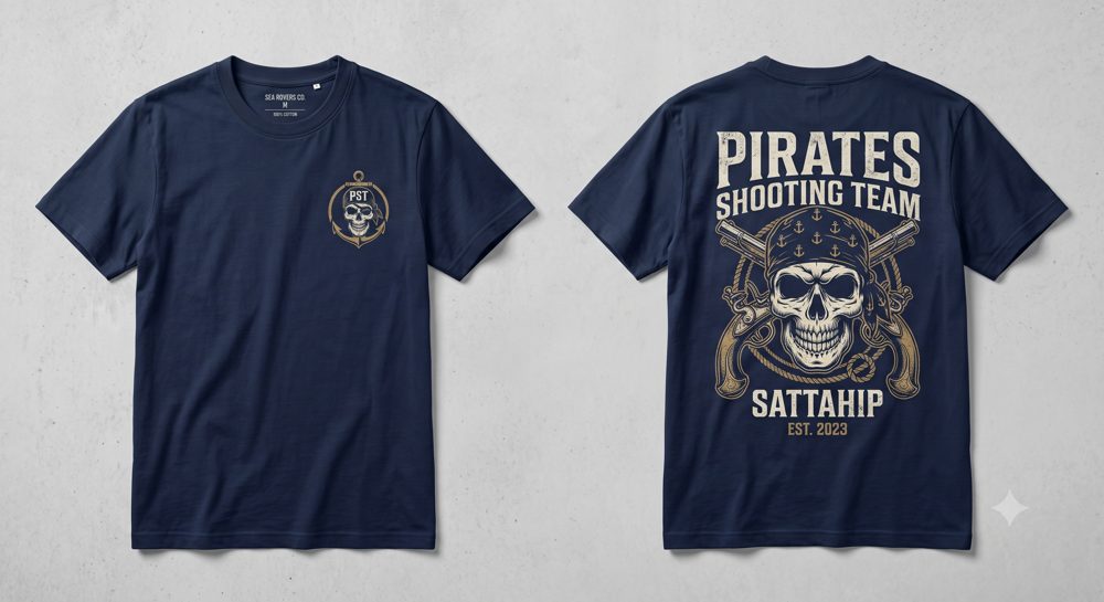 Pirates Shooting Team tee